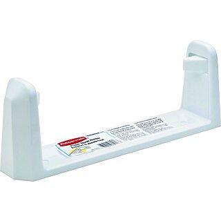 Rubbermaid Paper Towel Holder, 14 in OAW, Plastic, White