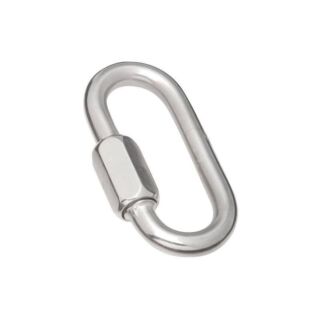 National Hardware 3167BC Series N262-501 Quick Link, 2500 lb Weight Capacity, 5/16 in, Stainless Steel