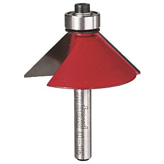 Freud 40-106 Router Bit, 1/4 in Dia Shank, 2-Cutter, Carbide