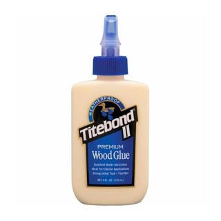 4OZ WEATHERPROOF TITEBOND II WOOD GLUE