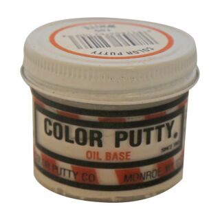 Color Putty Wood Filler, White, 3.68 oz.