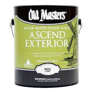 Old Masters, Ascend Exterior® Clear Matte, Gallon