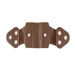 Amerimax Aluminum Pipe Cleat, Brown