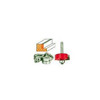Freud 32-524 Router Bit, 1/2 in Dia Shank, 2-Cutter, Carbide