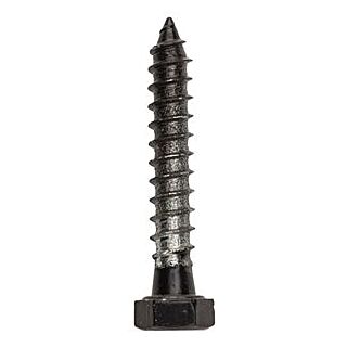 National Hardware V1863 Series N179-158 Lag Bolt, 1/4 in Thread, Powder-Coated, 4 Pack