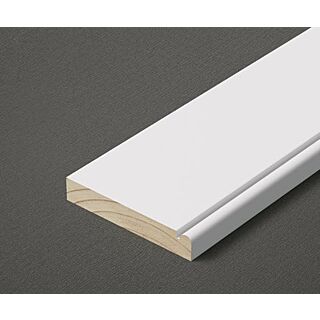 WindsorONE WOCS008 3/4 in. x 4-1/4 in. x 17 ft. Single Beaded Casing Primed FJ Radiata Pine.