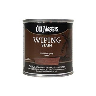 Old Masters, Wiping Stain, Red Mahogany, 1/2 Pint