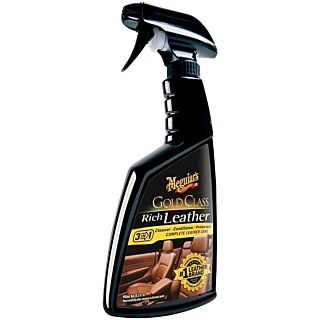 MEGUIAR'S Gold Class G10916 Rich Leather Spray, 15.2 oz Bottle