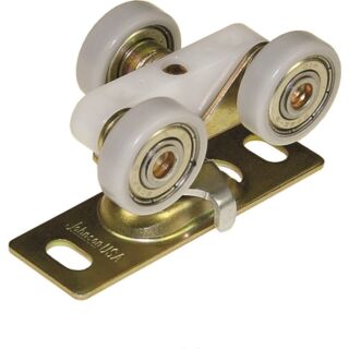 Johnson Hardware 1125PPK1 Ball Bearing, Commercial-Grade Door Hanger, 200 lb Weight Capacity