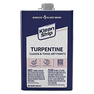 Klean Strip Turpentine Gum Spirit Thinner, Quart