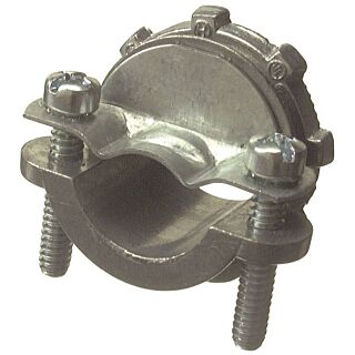 Halex 20511 Clamp Connector, 3/8 in, Zinc