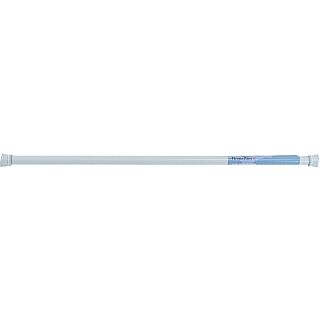 Simple Spaces SD-SR36-W3L Shower Curtain Rod, 1-1/16 in. Dia. Steel, Powder-Coated White