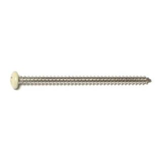 MIDWEST #8 x 2½ in 18-8 Stainless Steel Phillips Pan Head Sheet Metal Screws, 45 Count