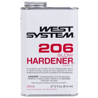 WEST SYSTEM® 206-B, Slow Hardener® Part 2, 27.5 fl. oz.