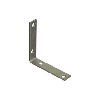 National Hardware V115 Series N113-399 Corner Brace, 0.12 in, Steel, Zinc