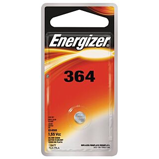 Energizer 364BPZ Button Cell Battery, 364 Battery, Silver Oxide, 1.5 V Battery