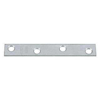 National Hardware N208-819 Mending Brace, 4 in L, Galvanized Steel