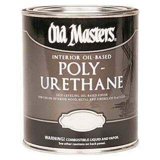 Old Masters Interior Oil-Based Polyurethane, Gloss, Quart