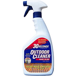 30 SECONDS Outdoor Cleaner Spray Bottle, 1 Quart