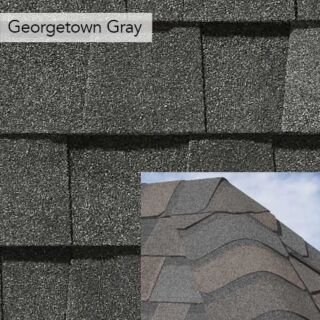 CertainTeed Shadow Ridge, Hip & Ridge Shingles, Georgetown Gray,  30 lf. Bundle