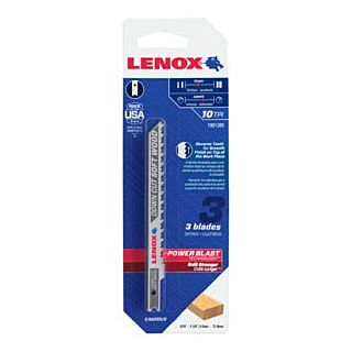 Lenox Jig Saw Blade, 10 TPI