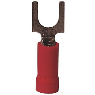 GB 20-111 Spade Terminal, 600 V, 22 to 18 AWG, Vinyl Insulation, Red