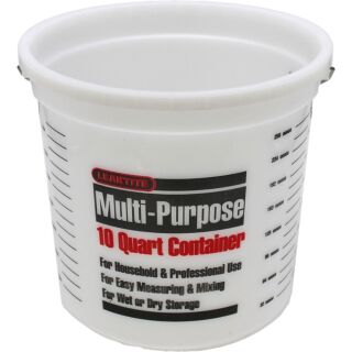 LEAKTITE Multi-Purpose Container w/ Wire Handle, 10 Quart