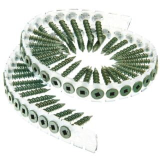 SENCO Duraspin #8 x 1¼ in. Collated Cement Board Screw with Nibs, #2 Drive, Spoon Point, Flat Head