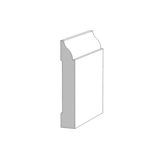Metrie (M80) 9/16 in. x 3-1/4 in. x 16 ft. Colonial Base, Primed Finger-Jointed Pine