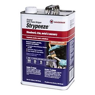 Savogran Strypeeze Paint and Varnish Remover, Gallon