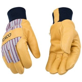 Kincopro™ 1927KW™ Lined Premium Grain Pigskin Palm with Knit Wrist