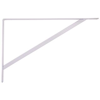Prosource 21026PHL-PS Shelf Bracket, 550 lb Weight Capacity, Steel, Powder-Coated