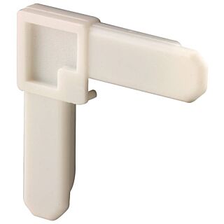 Make-2-Fit PL 7729 Square Cut Screen Frame Corner, Plastic, White, For Square-Cut Ends of 5/16 Aluminum Screen Frame