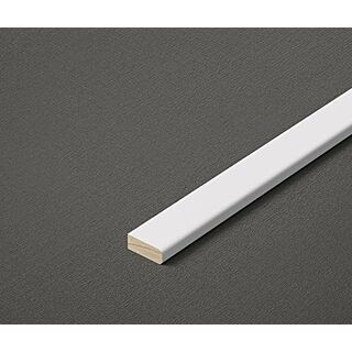 WindsorONE WOST001 Classical Craftsman  7/16 in. x 1-1/16 in. x 16 ft. Header-Stop, Primed FJ Radiata Pine.