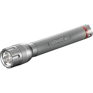 Coast 19807 Flashlight, LED Lamp, Alkaline Battery, Silver