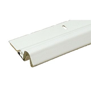 Randall Aluminum & Vinyl Door Weatherstrip Set, Top & Sides - White with White Q-Lon