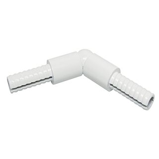 Fairway 1½ in. -  External Adjustable Angle Swivel, White