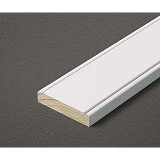 WindsorONE WOCS010 3/4 in. x 3-1/2 in. x 17 ft. Double Beaded Casing Primed FJ Radiata Pine.