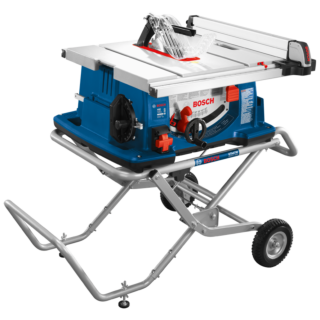 Bosch 10 In. Worksite Table Saw with Gravity-Rise Wheeled Stand