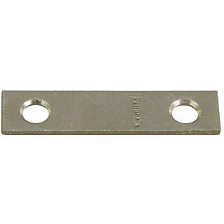 National Hardware 272716 Mending Brace, 2 in L, Steel, Zinc