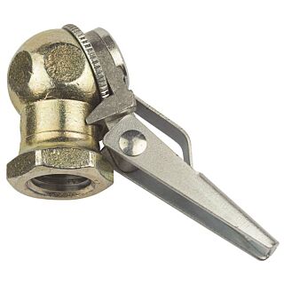 Tru-Flate 17-353 Ball Foot, Direct Air Line Chuck, 1/4 in FNPT