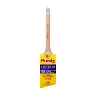 Purdy - Ox-O-Angular 2-1/2 in. Angle Brush, China/Ox Hair