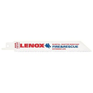 Lenox Reciprocating Saw Blade, 10/14 TPI, HSS Cutting Edge, Bi-Metal, Bright