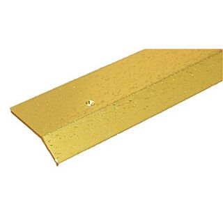 Randall Aluminum Carpet Bar, 1 in. x 6 ft., Hammered Gold