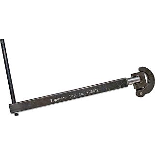 Superior Tool 03812 Telescoping Basin Wrench, 17 in Drive, Steel