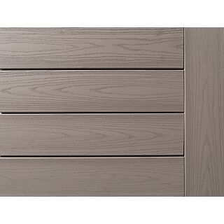 TimberTech® Advanced PVC Decking by AZEK® Harvest Collection® PVC, Slate Gray, 16 ft., Grooved Edge