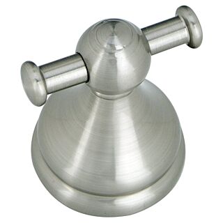 Boston Harbor L5053-13B-10-3L Garment Robe Hook, Zinc, Nickel Brass