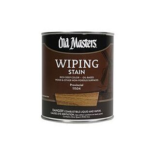 Old Masters, Wiping Stain, Provincial, Quart