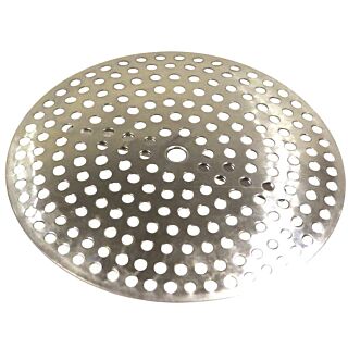 Plumb Pak  Drain Protector with Clip, 3 in Dia. Aluminum, Chrome, For: Sink