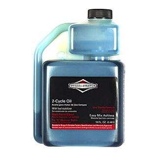 BRIGGS & STRATTON 100036 2-Cycle Engine Oil, 16 oz Bottle